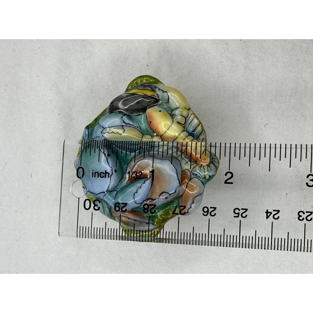 Chamart Under the Sea Limoges trinket box Seafood Feast Cornucopia France